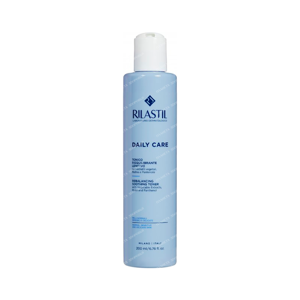 Rilastil DAILY CARE Facial toner for normal, sensitive and delicate skin, 200 ml