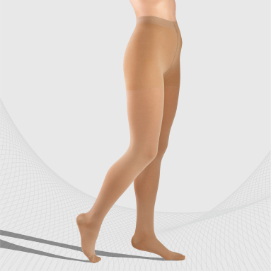 Tonus Elast 0404 Lux Compression Tights Class I Caramel Size 5 Height 2