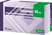 KRKA Emanera, 40 mg, 28 tablets