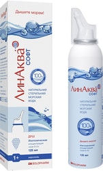 Solopharm LinAqua Soft Aerosol, 0.9%, 125 ml
