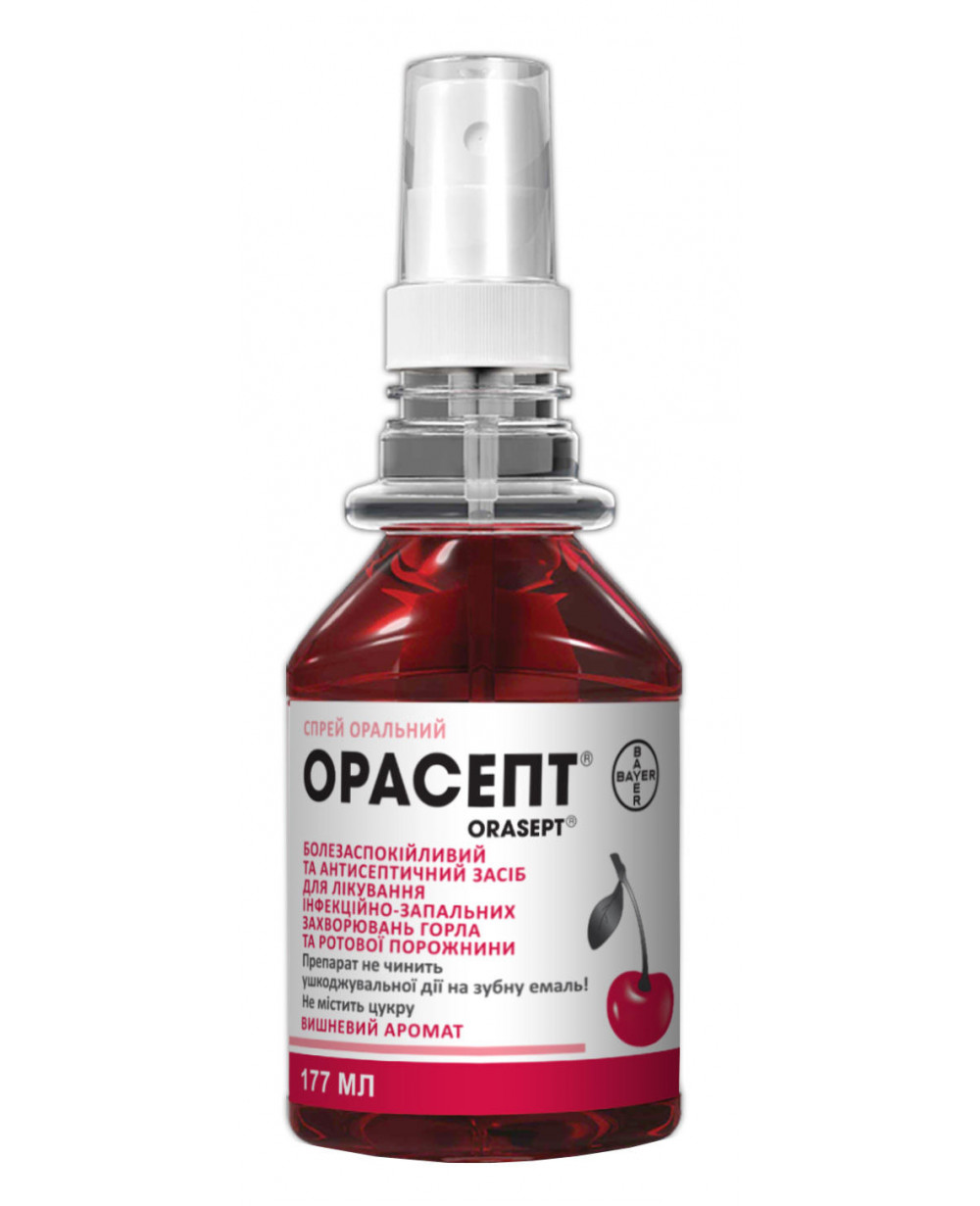 Bayer Orasept Spray, 1.4%, 177 ml.