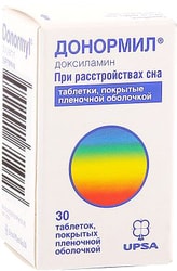 UPSA Donormyl, 15 mg, 30 tab.