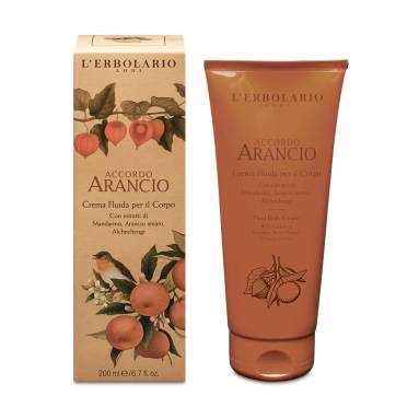 L'Erbolario Orange Symphony Body Fluid Cream 200 ml