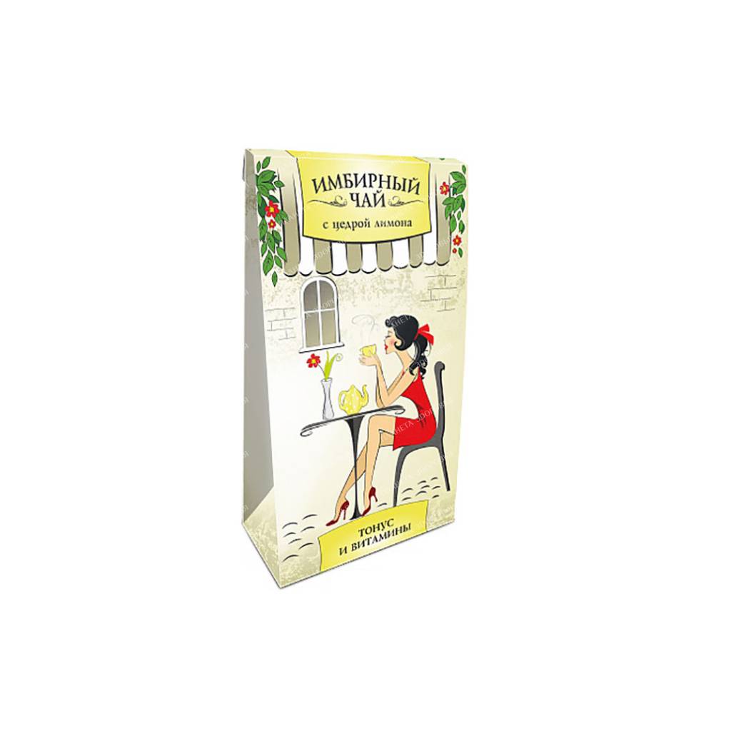 Herbal tea Ginger tea with lemon filter bags 1.5g №20