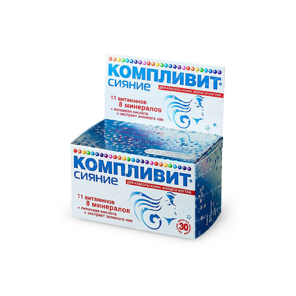 Complivit Shine tab. No. 30 tab. 735 mg
