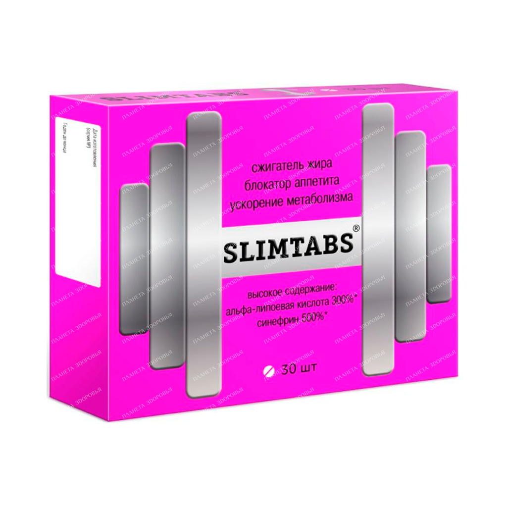 Slimtabs Synephrine and Alpha-lipoic acid tablets №30
