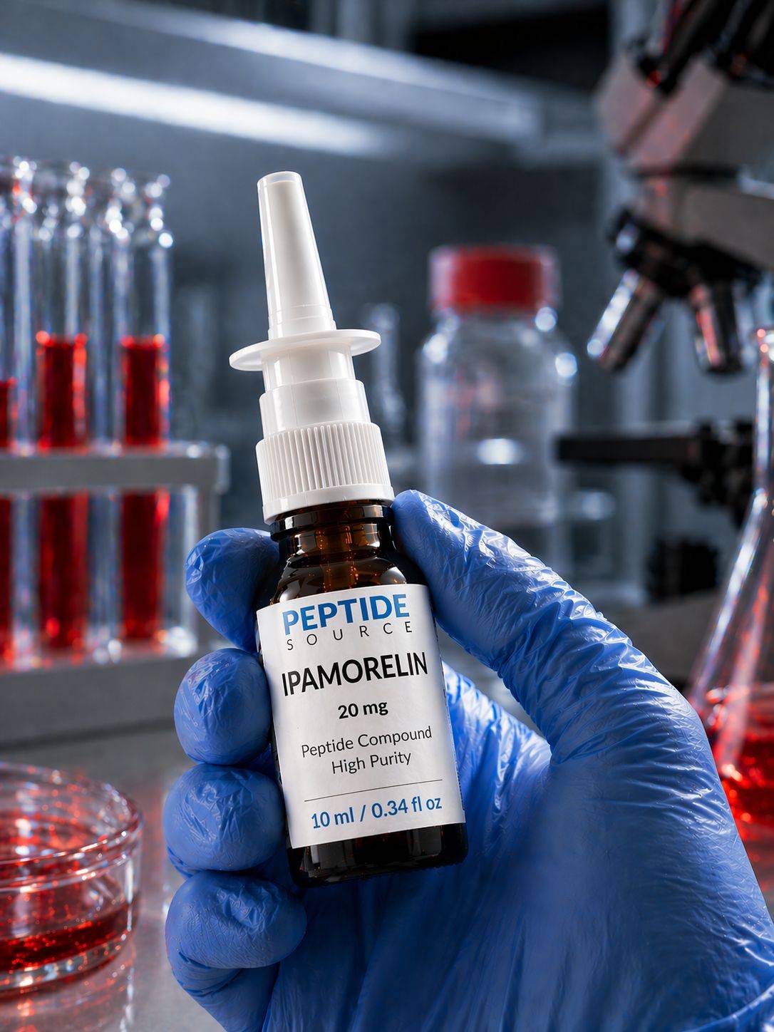 Peptide Source Laboratory Ipamorelin Peptide Spray 20 mg 1 Pack