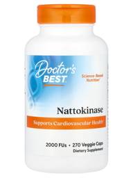Doctor's Best Nattokinase 2000 FU, 270 Vegetarian Capsules #1