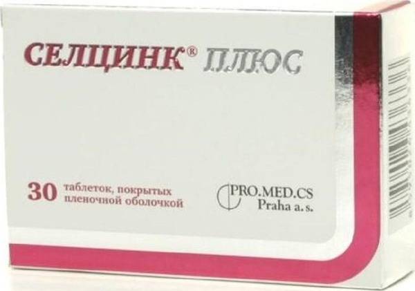Seltsink Seltsink Plus, 30 tablets