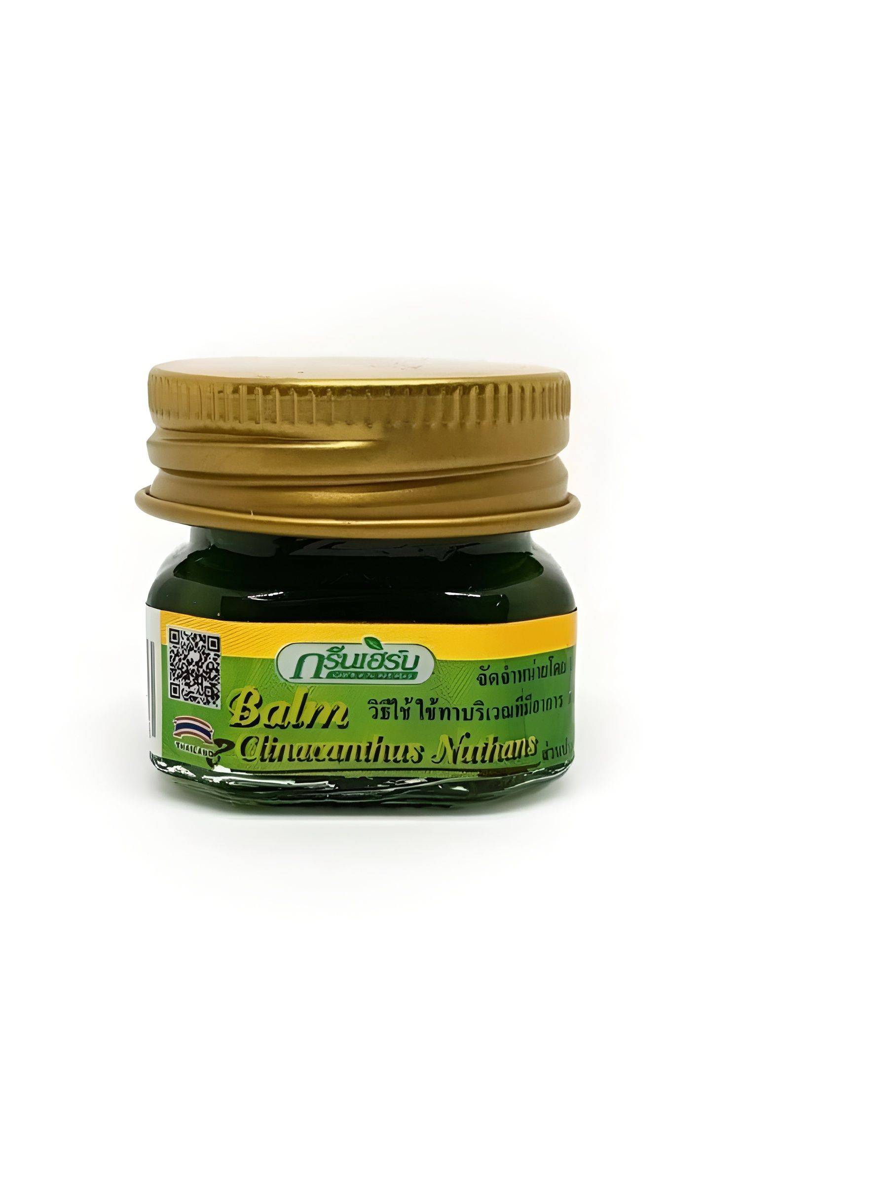 Green Herb Thai Herbal Pain Relief Balm with Pluchea indica 30 g