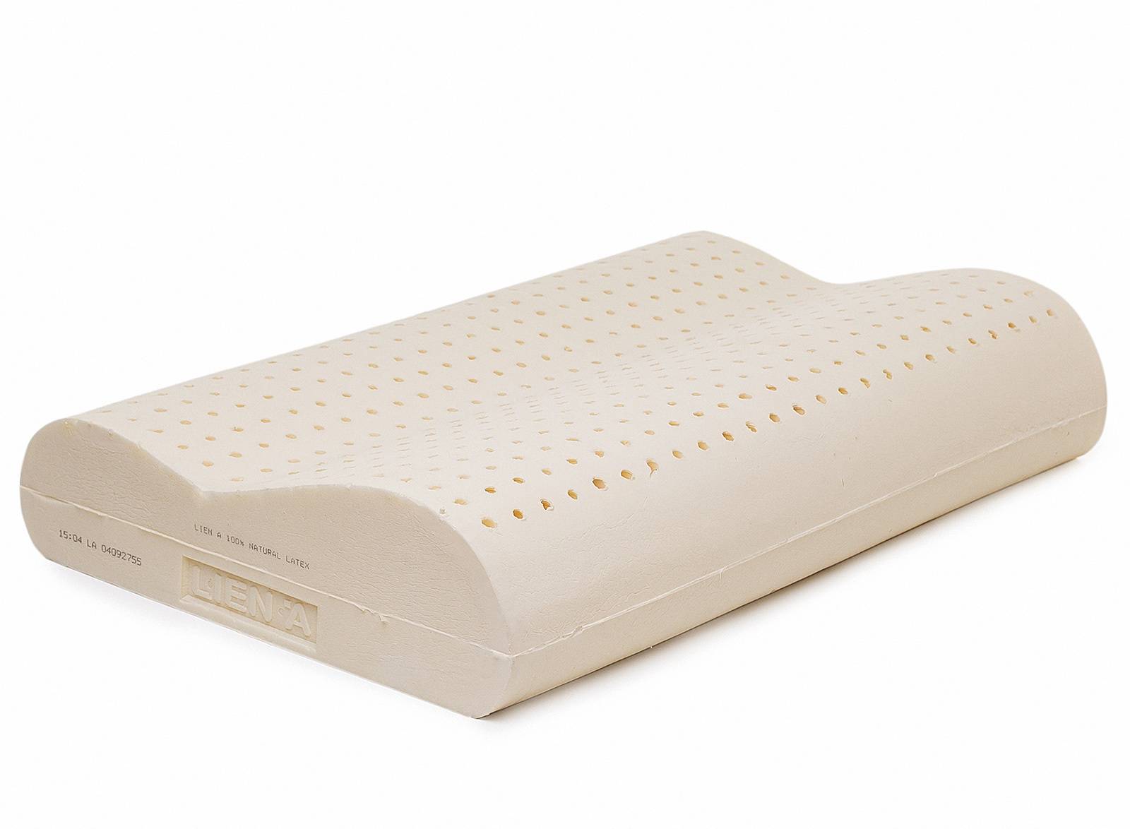 LIEN'A Ergonomic Orthopedic Pillow, 100% Natural Latex, 39x60 cm, 10/12 cm Contoured #2