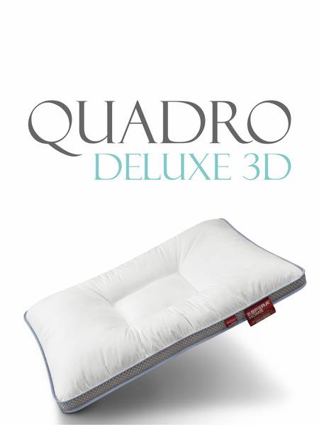 ESPERA Quadro DeLux 3D Orthopedic Pillow 50x70 cm White 1 pc
