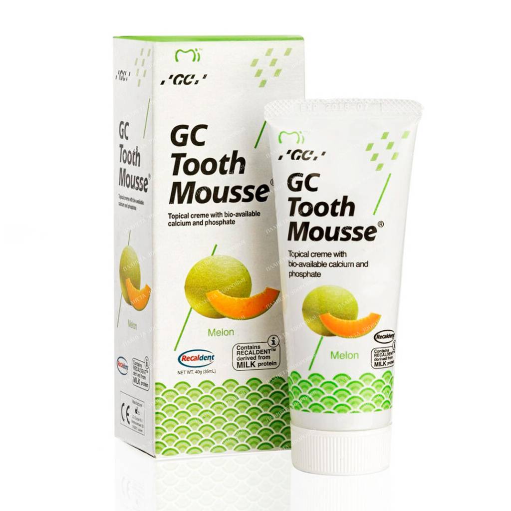 GC Tooth Mousse Lacquer Dental Melon Flavor 35 ml
