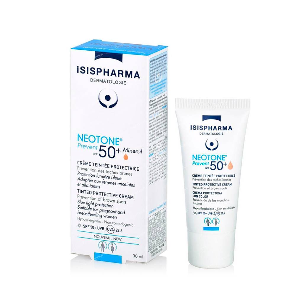 ISISPHARMA NEOTONE Prevent SPF 50+ Anti-pigmentation tinted cream, 30ml (light)
