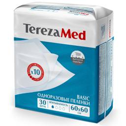 TerezaMed Basic Disposable Underpads 60x60cm Pack of 100 #1