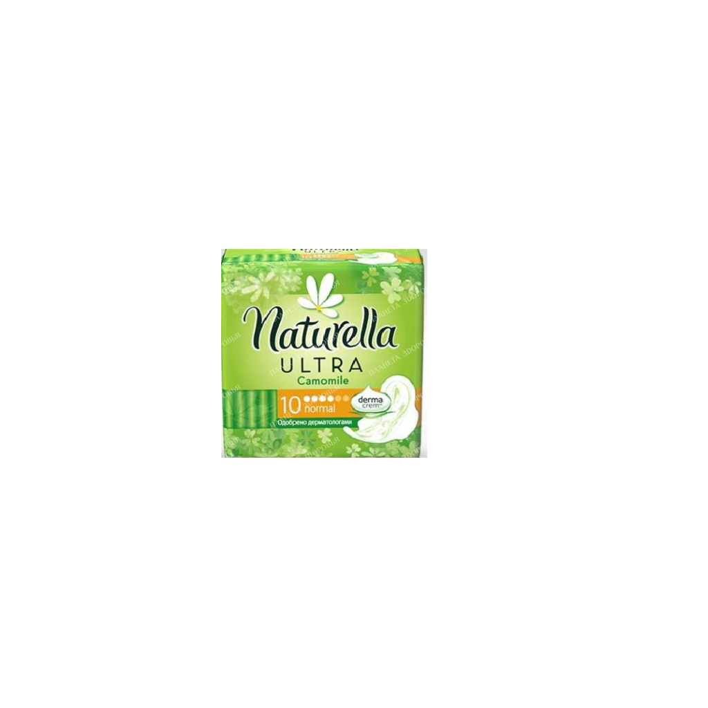 Naturella Ultra Camomile Normal with wings Flavored feminine sanitary pads with wings, 10 pcs