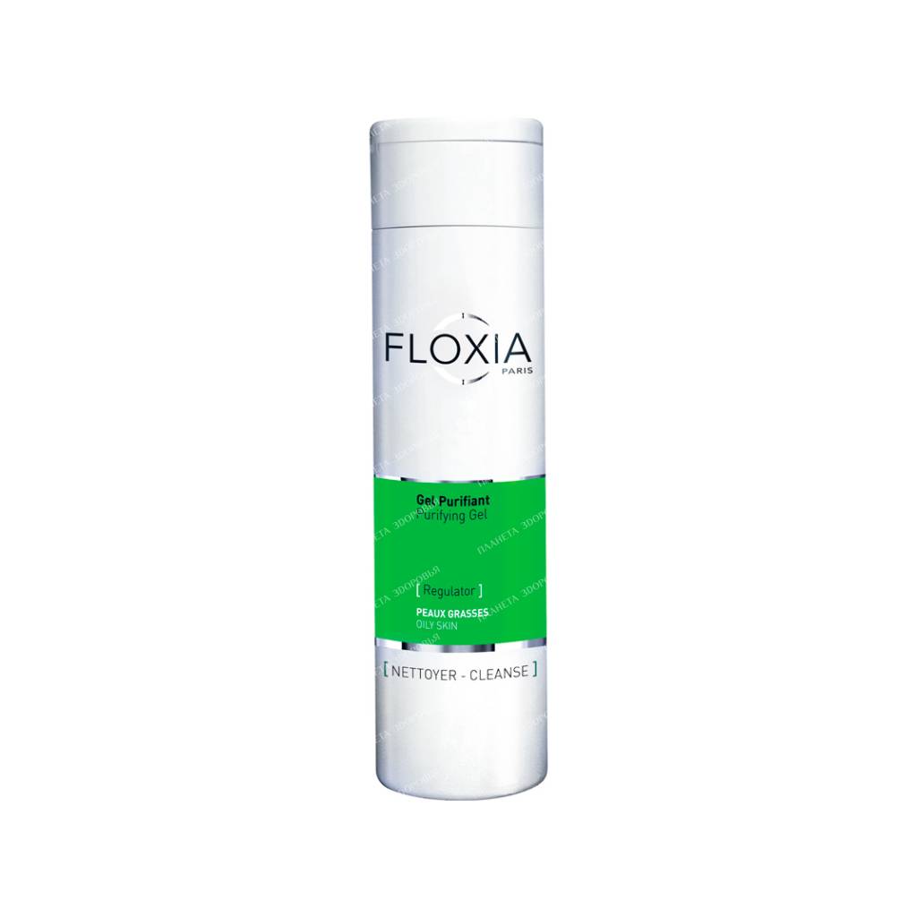 FLOXIA Regulator Cleansing Gel for Oily Skin, 200ml