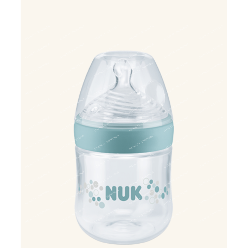 NUK PP bottle 150 ml + silicone wide base nipple size 1 art.10743769
