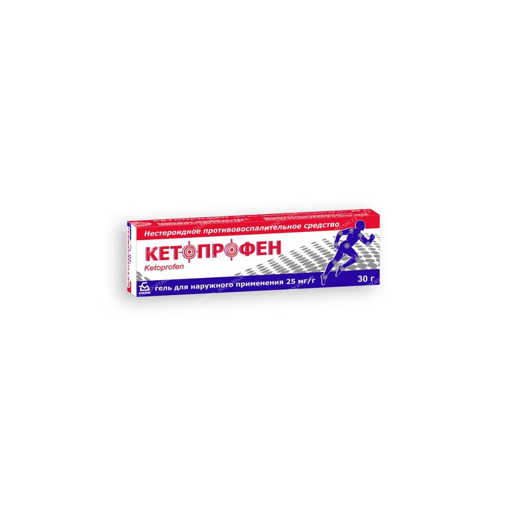 Ketoprofen gel 25mg/g 30g