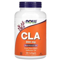 NOW CLA 800 mg Conjugated Linoleic Acid, 180 Capsules #1