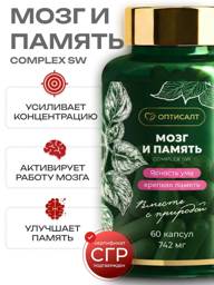 Optisalt Brain and Memory Supplement, 60 Forehead Patches 60 Count #1