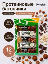 SmartBar Protein Bar Dessert Mix 12 Pack #1
