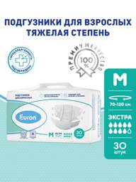Euron Extra Adult Diapers Size M 70-120 cm 30 Pack #1