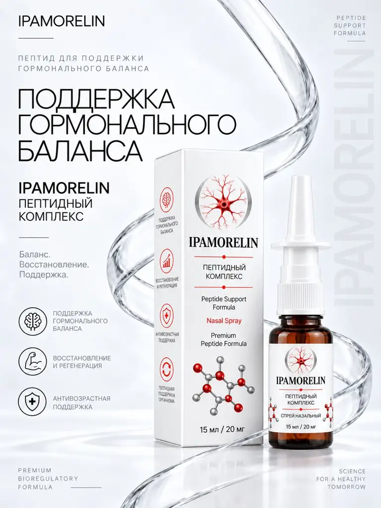 IPAMORELIN Peptide Nasal Spray 15 ml, 20 mg #1