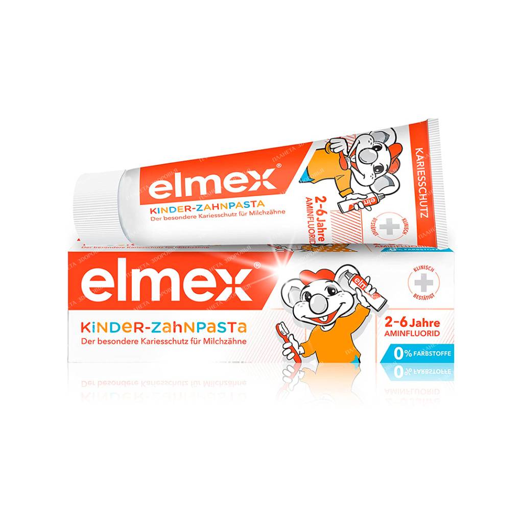 Elmex toothpaste for children 2-6 50ml.