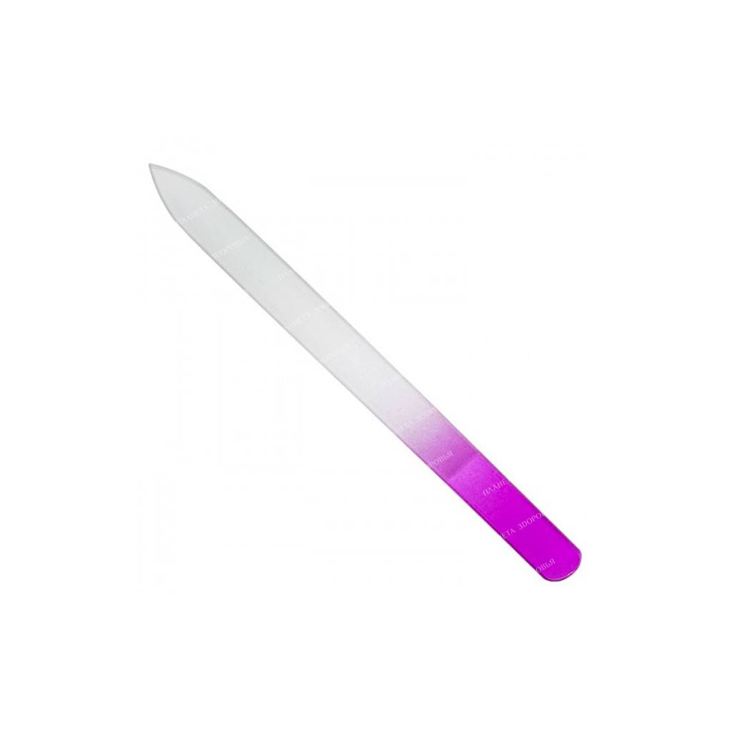 Optima Line Collection Classica Double-sided glass nail file 9 cm/3.5''