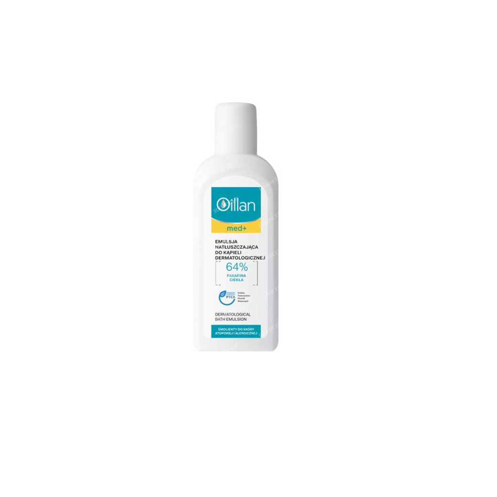 Oillan med+ Nourishing bath emulsion, 200 ml