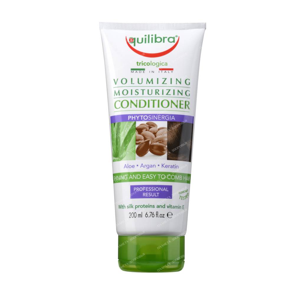 EQUILIBRA "Tricologica" Moisturizing hair balm that adds shine and volume, 200 ml