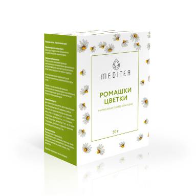 Chamomile Flowers Crushed Raw Material 50g