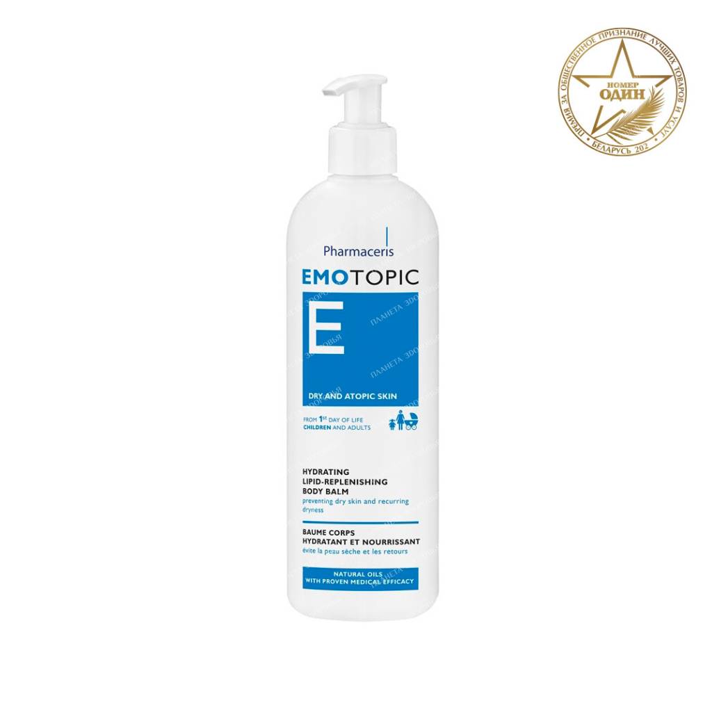 Emotopic Moisturizing body balm to restore the lipid barrier of the skin (from the first days of life, for children and adults) 190 ml