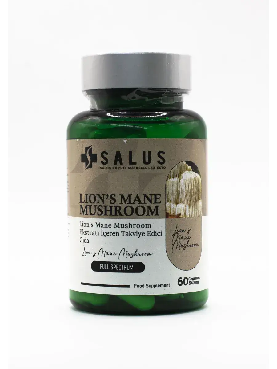 SALUS Lion's Mane Extract Capsules 60 Pack
