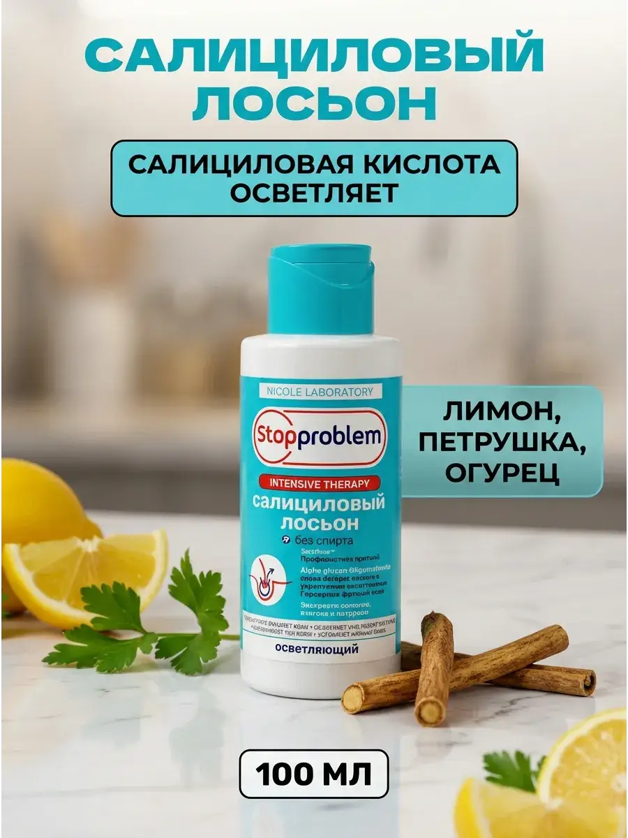 Stopproblem Salicylic Brightening Lotion 100 ml