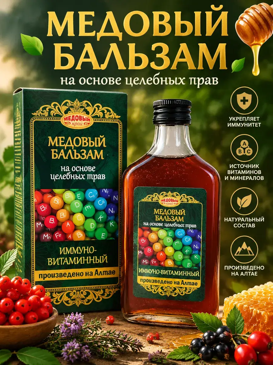 Honey Immuno-Vitamin Balm 250 ml