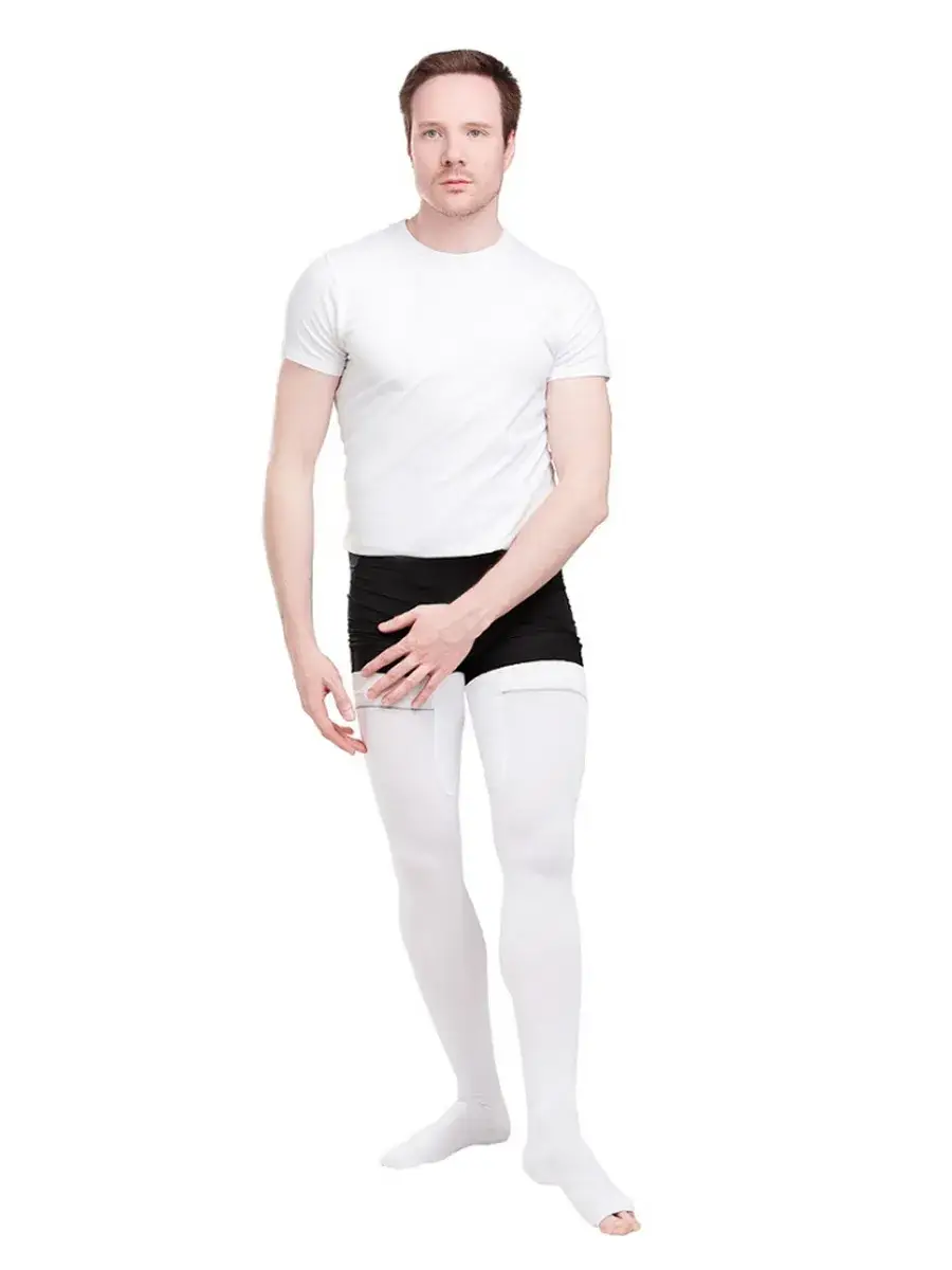 Orto Hospital Compression Stockings Class 0 1 Pair