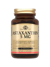SOLGAR Astaxanthin with MCT 5 mg, 60 Capsules #1