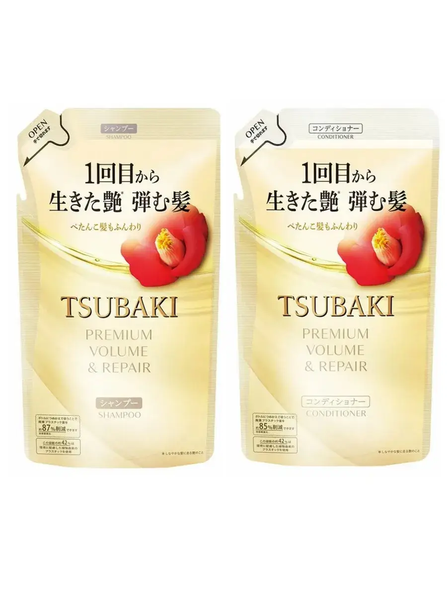 TSUBAKI Premium Repair Shampoo and Conditioner Set 2 x 300 ml