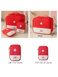 Kaxitex Medical Bag Set 3-Pack Red #1