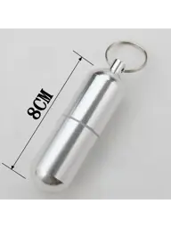RPXBGUCKARHG Aluminum Alloy Pill Case, Size L Tablets #1