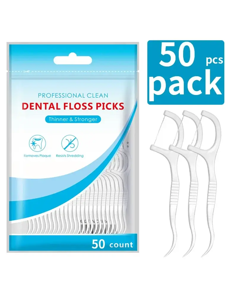NNNB Ultra-Thin Dental Floss, 50 pcs #1