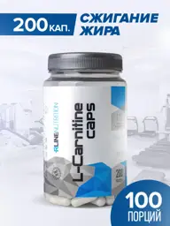 RLINE L-Carnitine Tartrate, 200 Capsules #1