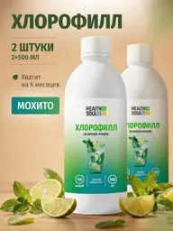 HealthSoul Liquid Chlorophyll Concentrate, Mojito Flavor, 1000 ml #1