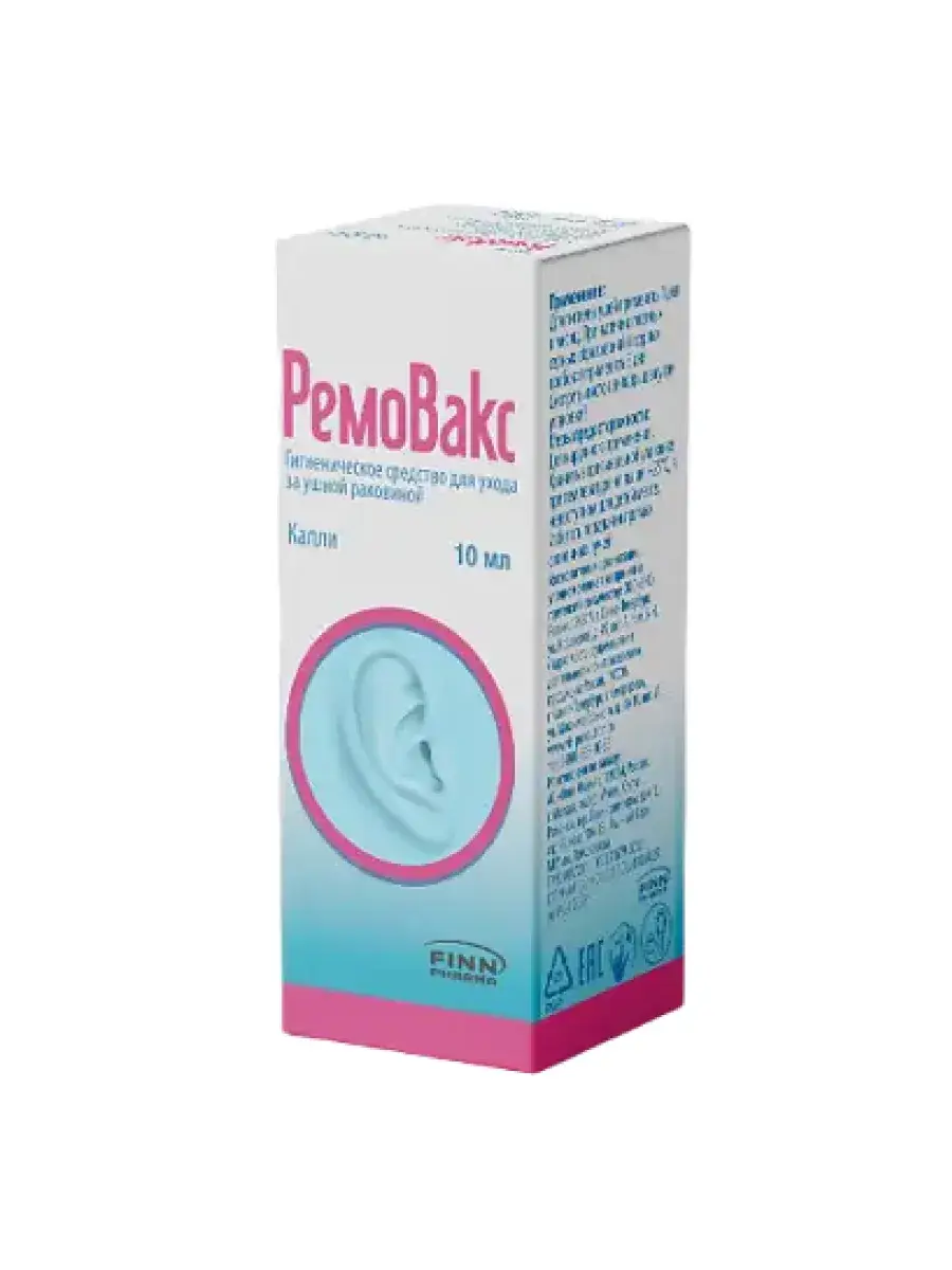 Remo-Vax Ear Care Drops 10 ml, 1 Count