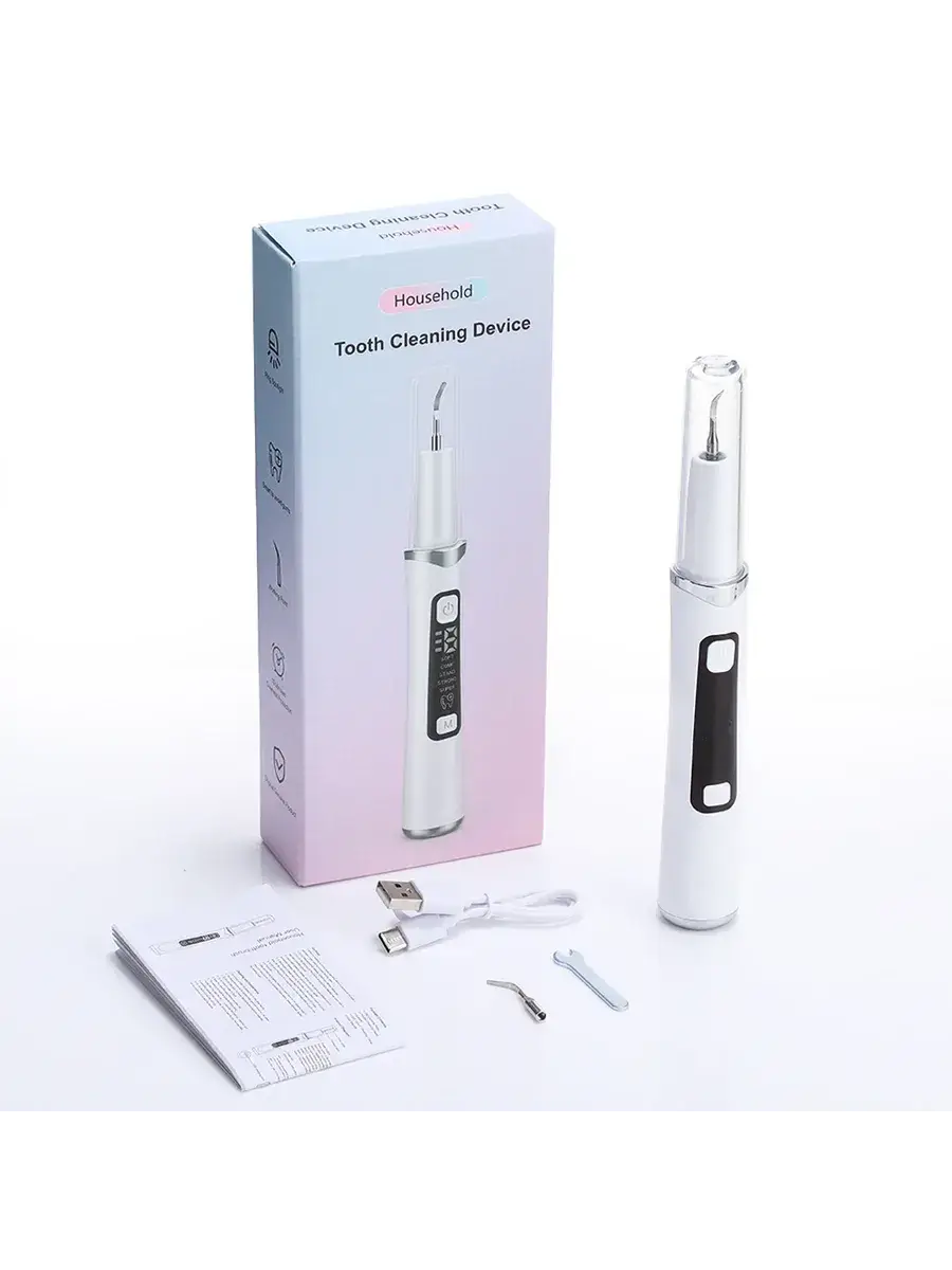 AFDEAL Ultrasonic Dental Scaler White 1 Piece