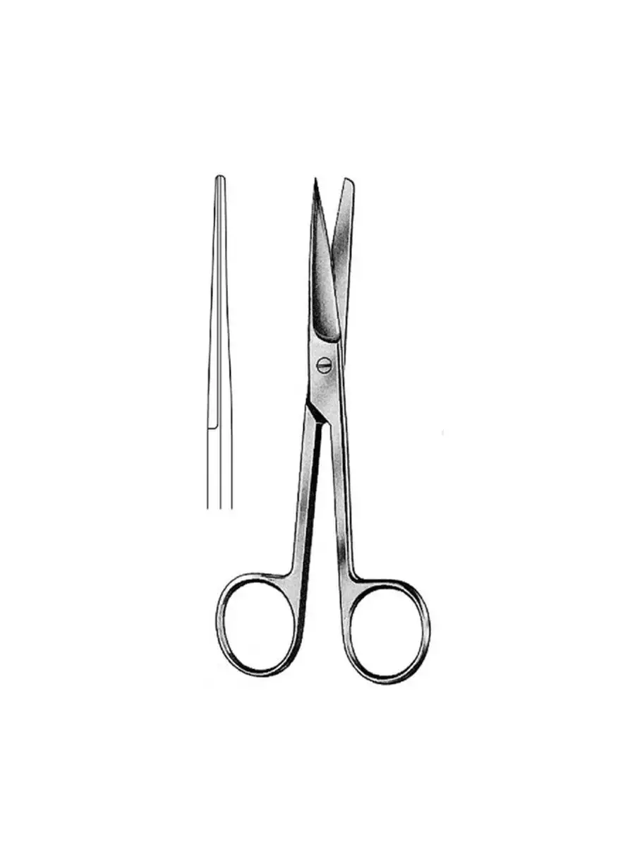 Sammar International Straight Surgical Scissors 140 mm