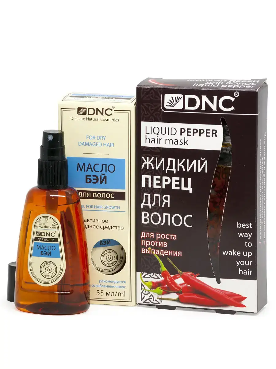 DNC Bay Oil and Liquid Pepper Hair Care Set 160 ml
