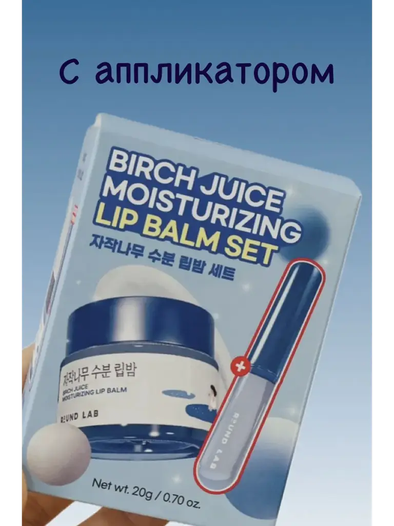 Round Lab Birch Juice Moisturizing Lip Balm 20 g #1